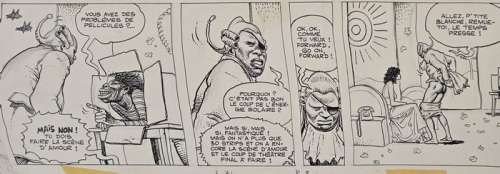Manara, Milo - 1 Original page - Giuseppe Bergman - Jour de colère, Tome 2 | Catawiki