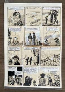 Pratt, Hugo - 1 Original page - Junglemen | Catawiki