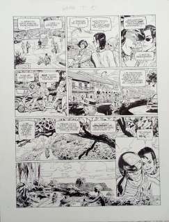 Parras, Antonio - Original page - Le lièvre de Mars - T5, page 40 - 1997 | Catawiki