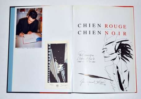 Bezian Frederic | L’album chien rouge chien noir en édition originale... | Vermot et Associés