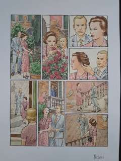 Nizzoli; Furio - 2 Original page - La Route de la Vie (La Strada della Vita) - 2018 | Catawiki