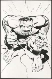 Rude, Steve - HULK Illustration