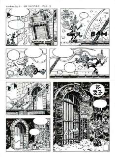 Brugman, Gideon - 1 Original page - Ambrosius - De vampier | Catawiki