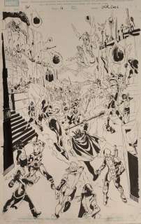 Luca Pizzari (Pencil + Inks) - 1 Original page - Black Knight #4, Page 6 | Catawiki