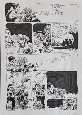 Gess - 1 Original page - Les contes de la pieuvre - Un destin de trouveur - 2019 | Catawiki