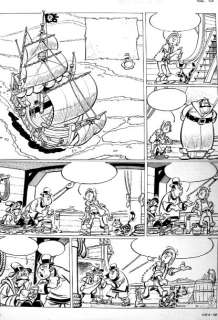 Rijssack. | Â« Colin Colas Â». 8 planches. Bel ensemble de 8 planches Ã  l’encre | Tessier Sarrou