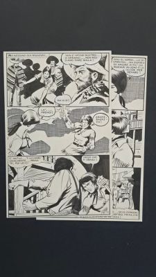 Frollo, Leone - 2 Original page - Melody John n. 16 - Mille dollari di taglia