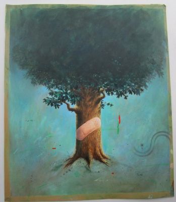 Bosschaert, Jan Original colour drawing - Overheidscampagne ivm leefmilieu | Catawiki