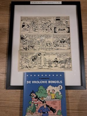 Vandersteen, Willy - 1 Original page - De Vrolijke bengels - 1949 | Catawiki