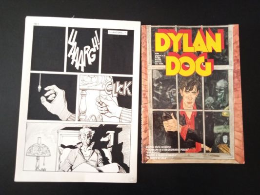 Riboldi, Enea - 16 Original page - Dylan Dog - Il Vicino di Casa - storia completa | Catawiki