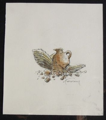 Hermann, Huppen - Original colour drawing - Duke - 2019 | Catawiki