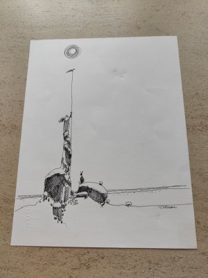 Toppi, Sergio - 1 Original drawing - Endless Wider Hope - 2010