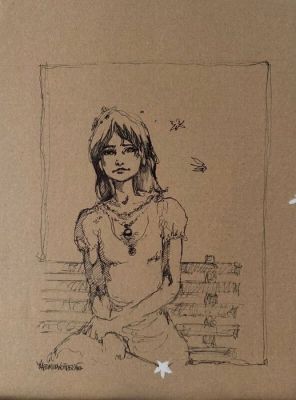 Frezzato, Massimiliano - 1 Original drawing - La Fée | Catawiki