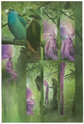 Dave McKean, Neil Gaiman - 1 Original page - Black Orchid - 1988 | Catawiki