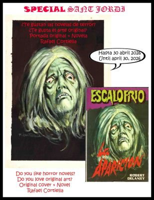 Rafael Cortiella | Special Sant Jordi: original cover – La aparición – Cortiella | Origin Of Comics