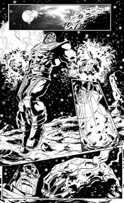 Caracuzzo, Giancarlo - 1 Original page - Thanos - 2015 | Catawiki