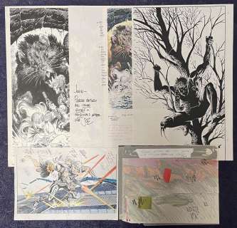 Joe Kubert. Original Cover Art and Layouts. | Weiss Auctions