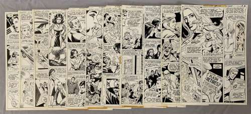 D.C. Original Comic Art. (11) Pages. | Weiss Auctions