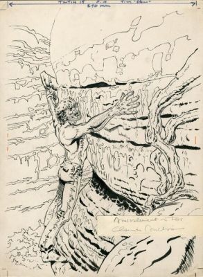 Auclair, Claude - 1 Original page - Les Naufragés d’Arroyoka - La Falaise - 1971 | Catawiki