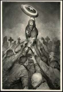 Granov, Adi - CAPTAIN AMERICA: HAIL HYDRA (2011) #4 Cover | ComicConnect