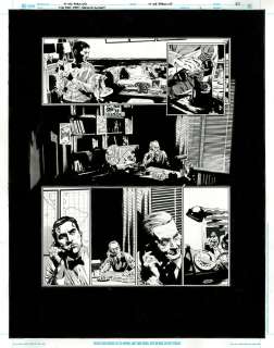 The Bat-Man: Second Knight #1 p.27 - Commissioner Gordon Calls Bruce | Comic Book Art Gallery