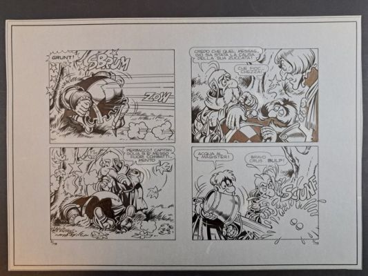 Magnus & Romanini - 1 Original page - La Compagnia della Forca - Il Rapimento di Annalisa | Catawiki