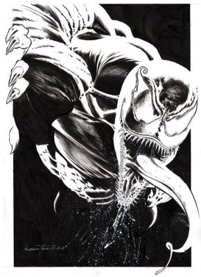 Mucciacito, Francesco - 1 Original drawing - Venom - 2018 | Catawiki