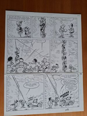 Francis - 1 Original page - Marc Lebut et son voisin