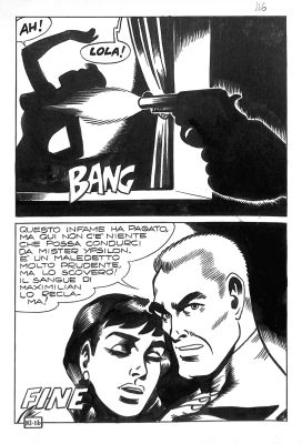 Magnus – Tavola Originale "Kriminal" – Albo n. 102, Pagina 116 | Love Original Art