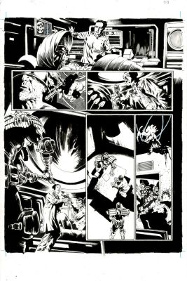 2000AD #2466 p.03 - Dredd’s Attempted Murder! | Comic Book Art Gallery