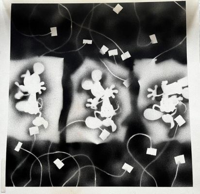 Mattioli, Massimo - 1 Original drawing - Frigidaire - Topolino - 1982 | Catawiki