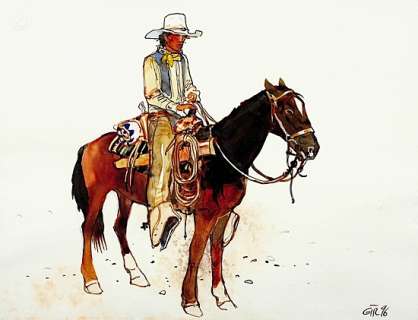 Giraud | Blueberry Ã  cheval | Artcurial