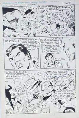 Alex Saviuk - 1 Original page - Superman - DC Comics Presents #55 - 1980 | Catawiki