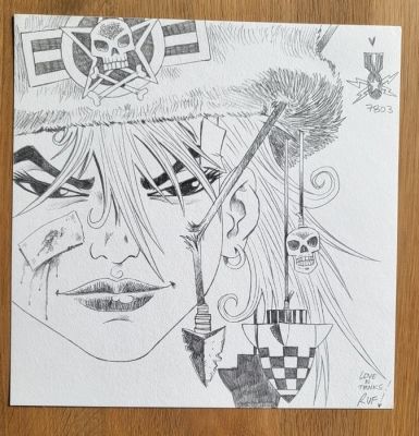 Dayglo, Rufus - Original drawing - Tank-Girl - 2015 | Catawiki