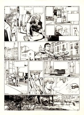 Berlion, Olivier - 1 Original page - Tony Corso - Prime Time - 2004 | Catawiki