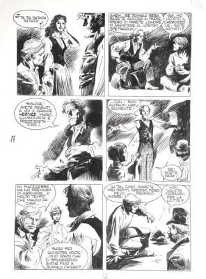 Trevisan, Giorgio - 1 Original page - Ken Parker - n. 27 | Catawiki