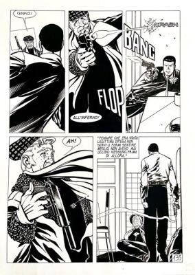 Palumbo, Giuseppe - 1 Original page - Diabolik | Catawiki