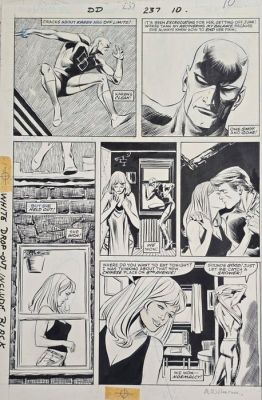 Williamson, Al / Williams, Louis - 1 Original page - Daredevil, #237