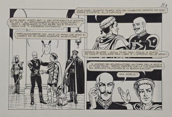 Magnus - 1 Original page - I Briganti | Catawiki