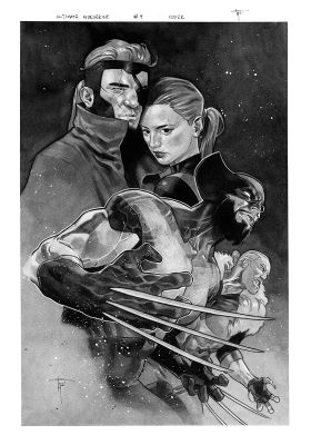 Continue Shopping | ULTIMATE WOLVERINE #9 FRANCESCO MOBILI ORIGINAL COVER ART | Scott’s Collectables