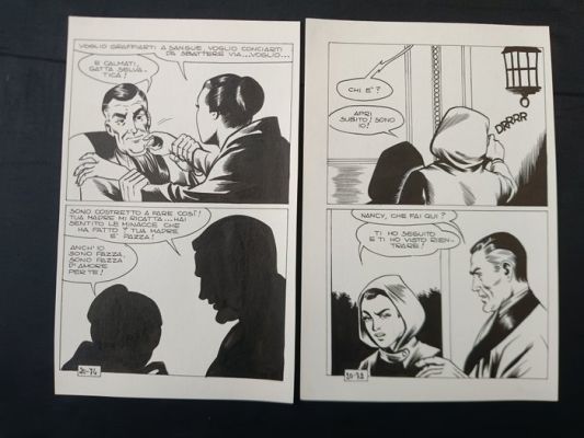 Magnus - 2 Original page - Satanik - n. 20 | Catawiki