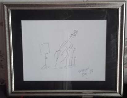 Sempé | Original drawing  - Les musiciens (1996) | Catawiki