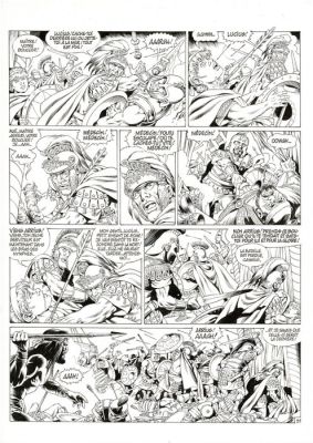 Mitton, Jean-Yves - 1 Original page - Ben Hur T2 - Quintus Arrius - 2009 | Catawiki