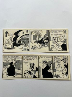 Marc Sleen - 2 Original page - Nero - De zoon van Nero - 1960