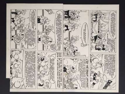 Greg | Achille Talon  - Original plate "le Roi des Zôtres" | Catawiki