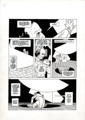Matena, Dick - 1 Original page - De laatste dagen van E.A. Poe - 1988 | Catawiki