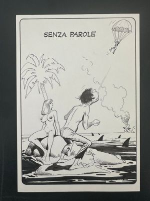 Frollo, Leone - 1 Original drawing - Risatissime - senza parole | Catawiki