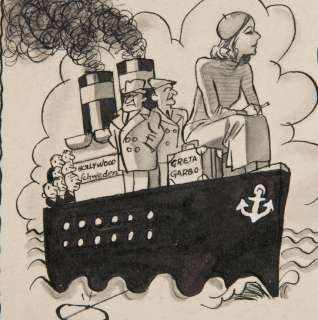 HANS FÜSSER EDITORIAL CARTOONS ORIGINAL ART LOT. | Hake’s