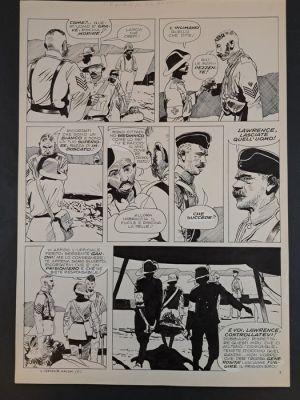 Micheluzzi, Attilio - 1 Original page - Il Sergente Gandhi | Catawiki