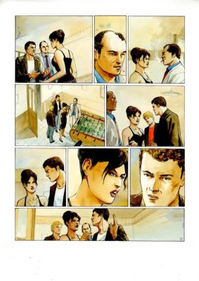 Berlion, Olivier - 1 Original colour page - Rosangella - 2008 | Catawiki